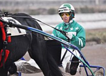 Jim Lackey and In The Gym - In 25th International Harness Drivers Championship in Moscow