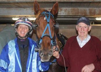 Father and daughter training and driving combination, Peter and Kerryn Manning.