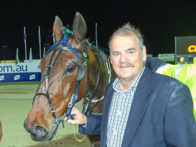 Lance Justice and Love Ina Chevy won again at Melton last night, just when Lance thought about retirement for the nine-year-old pacer.