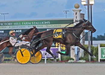 Trotting colts throw down in Indiana
