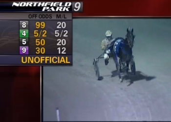 Beachin blows up tote board