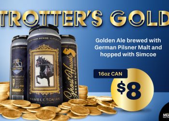 New Hambletonian beer – Trotter’s Gold