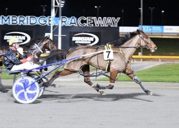 Frampton records first win