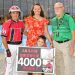 Jason Brewer drives 4,000th career winner