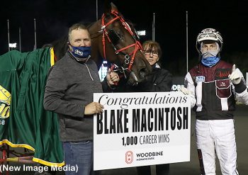 MacIntosh scores 1,000th training win