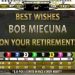 Race Secretary Bob Miecuna announces retirement