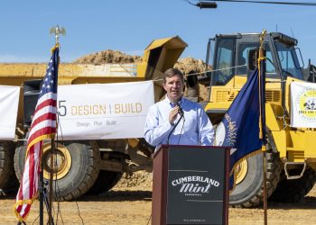 Groundbreaking takes place for Cumberland Mint