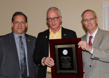 William accepts Monticello-Goshen’s top award