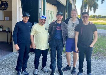 Norwegian Rising Star trying out the Meadowlands