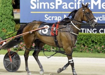 When he draws to lead he can win any race