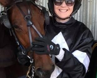 Tayla showing fine touch in teal