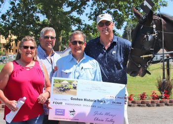 Monti-Goshen USHWA donates to Historic Track