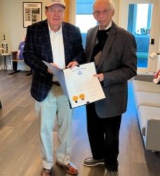 USHWA receives special NJ Legislature commendation