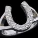 14-Karat Horseshoe diamond ring is door prize 2 14-Karat Horseshoe diamond ring is door prize