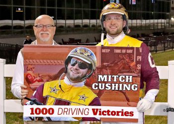 Mitchell Cushing notches 1,000th driving win