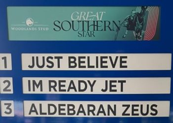 Advantage Just Believe after draw in Great Southern Star