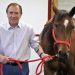 NJ Assembly Speaker Coughlin gets first-hand look at equine studies