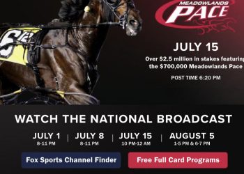 Meadowlands Stakes on Fox Sports Saturday