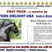 Win a service to champion stallion Bettor’s Delight