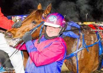 Scott has his speeding bullet on target!