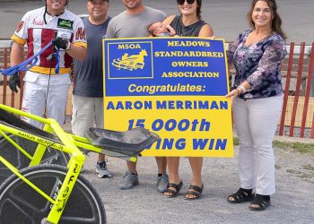 Aaron Merriman scores 15,000th career win