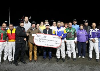Ontario Standardbred Adoption Society receives AHDC donation