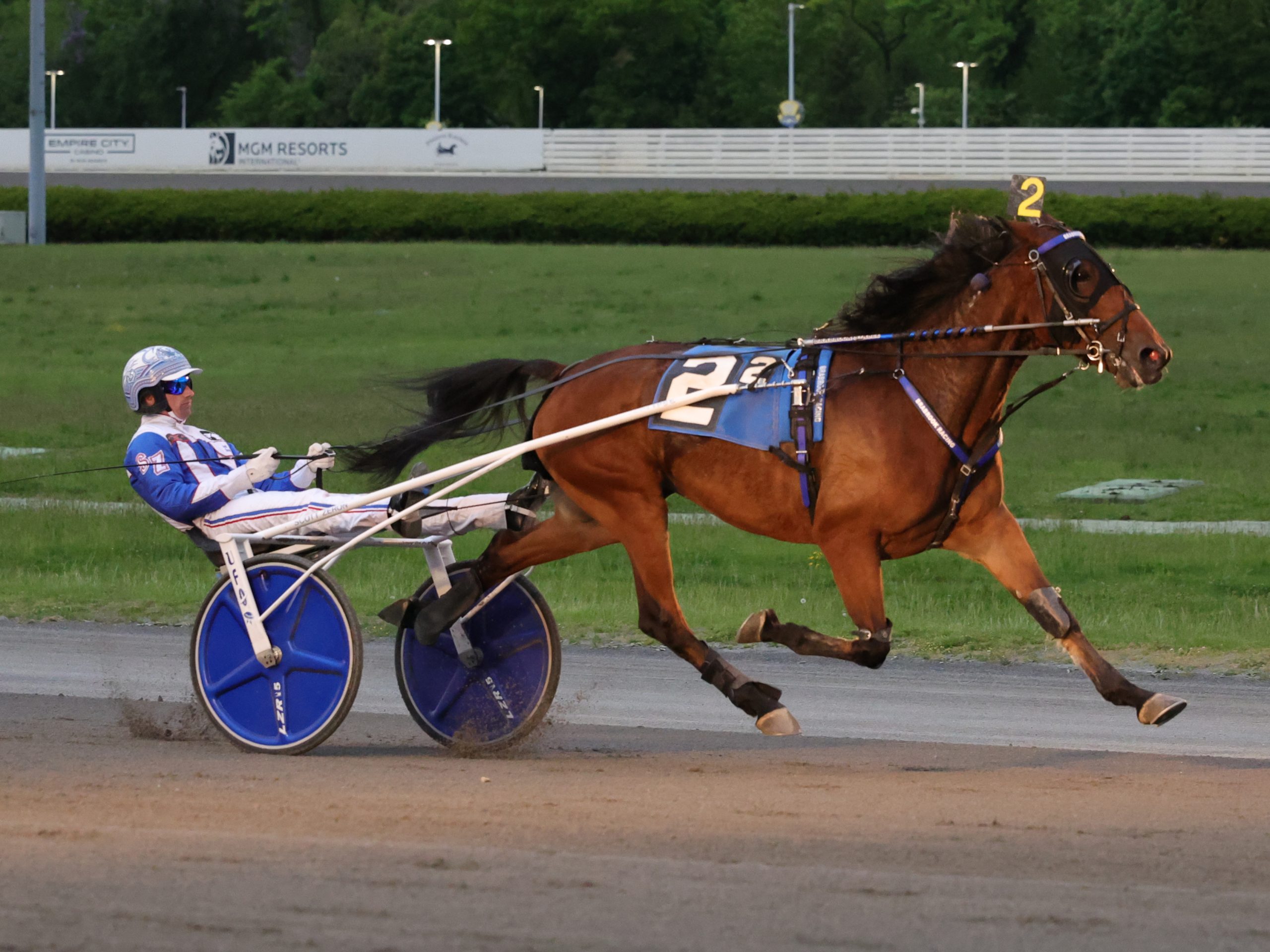 Co-feature Invitational trots held at Yonkers