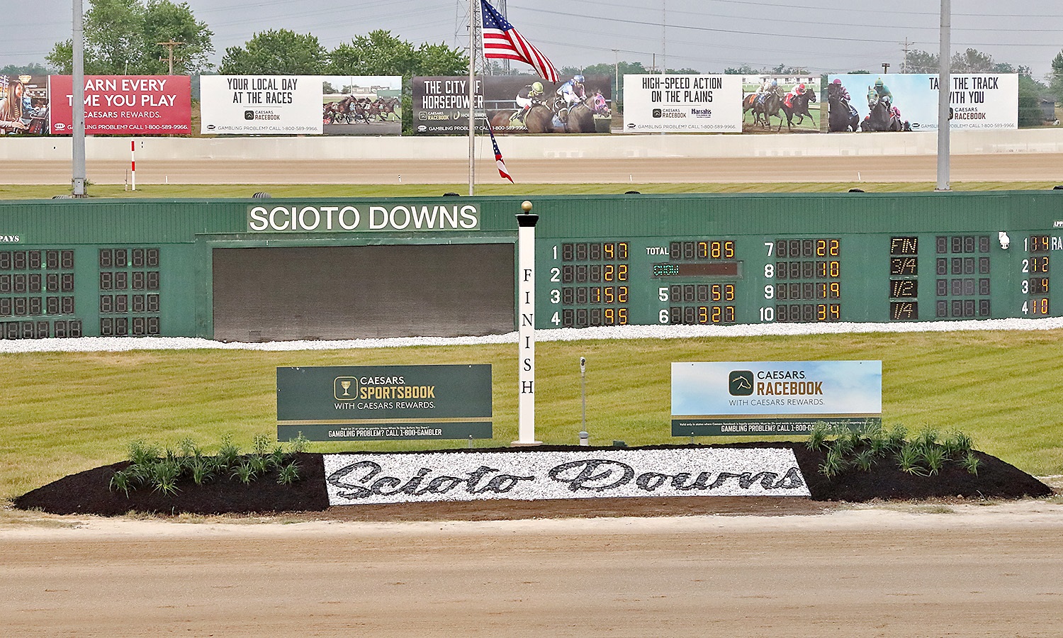 16 races per night opening weekend at Scioto Downs