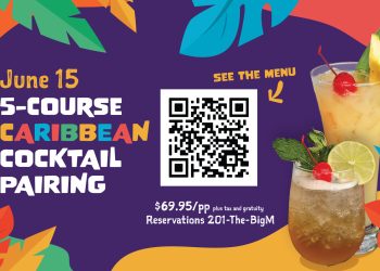 Register now for Meadowlands Caribbean Cocktail Dinner