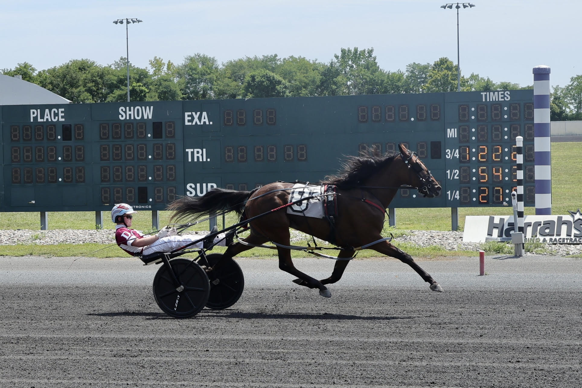 Dalgety wins with 2YO filly in 1:50.4