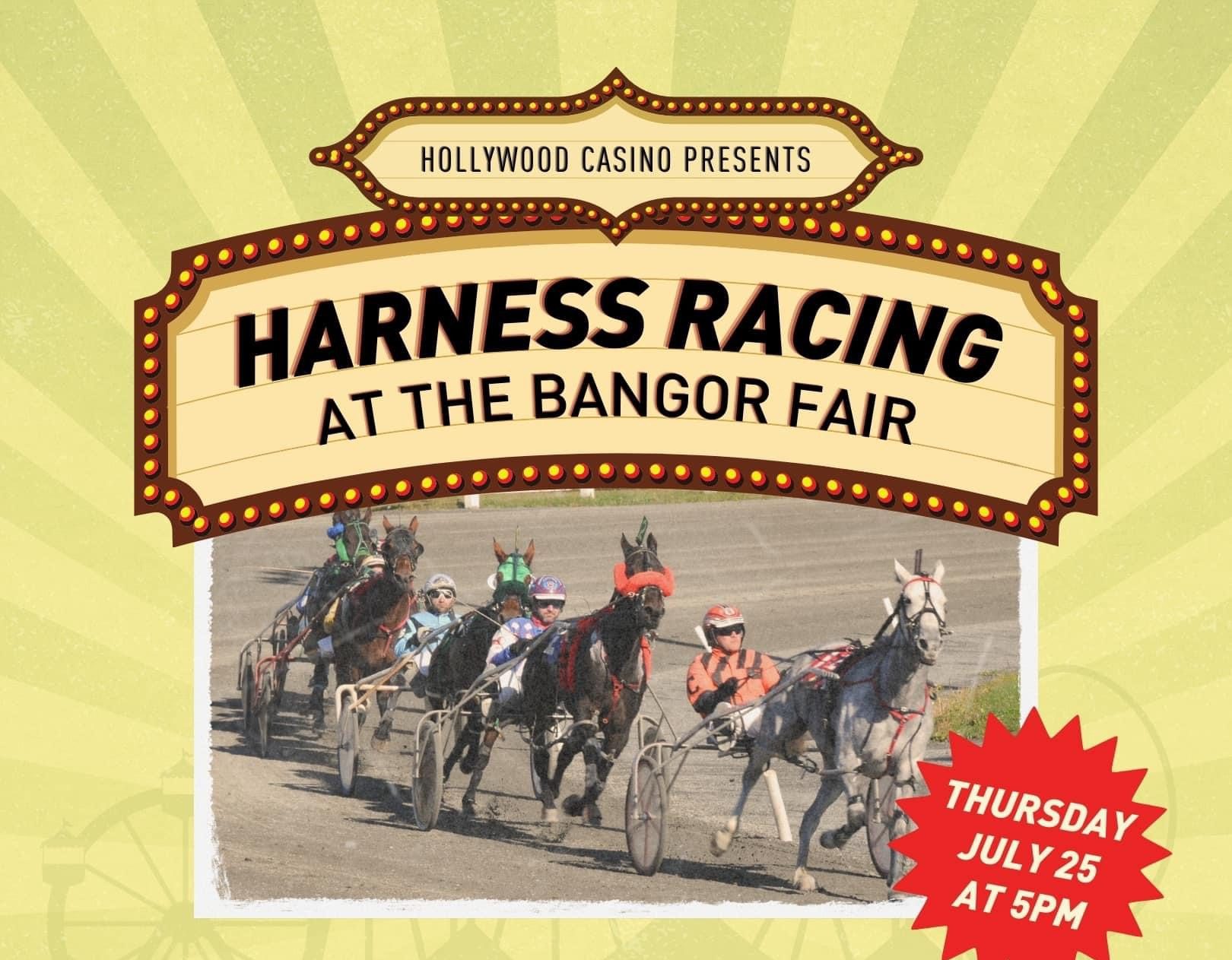 Bangor State Fair to host harness racing Harnesslink