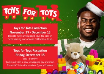 Meadowlands hosting Toys For Tots Collection Drive