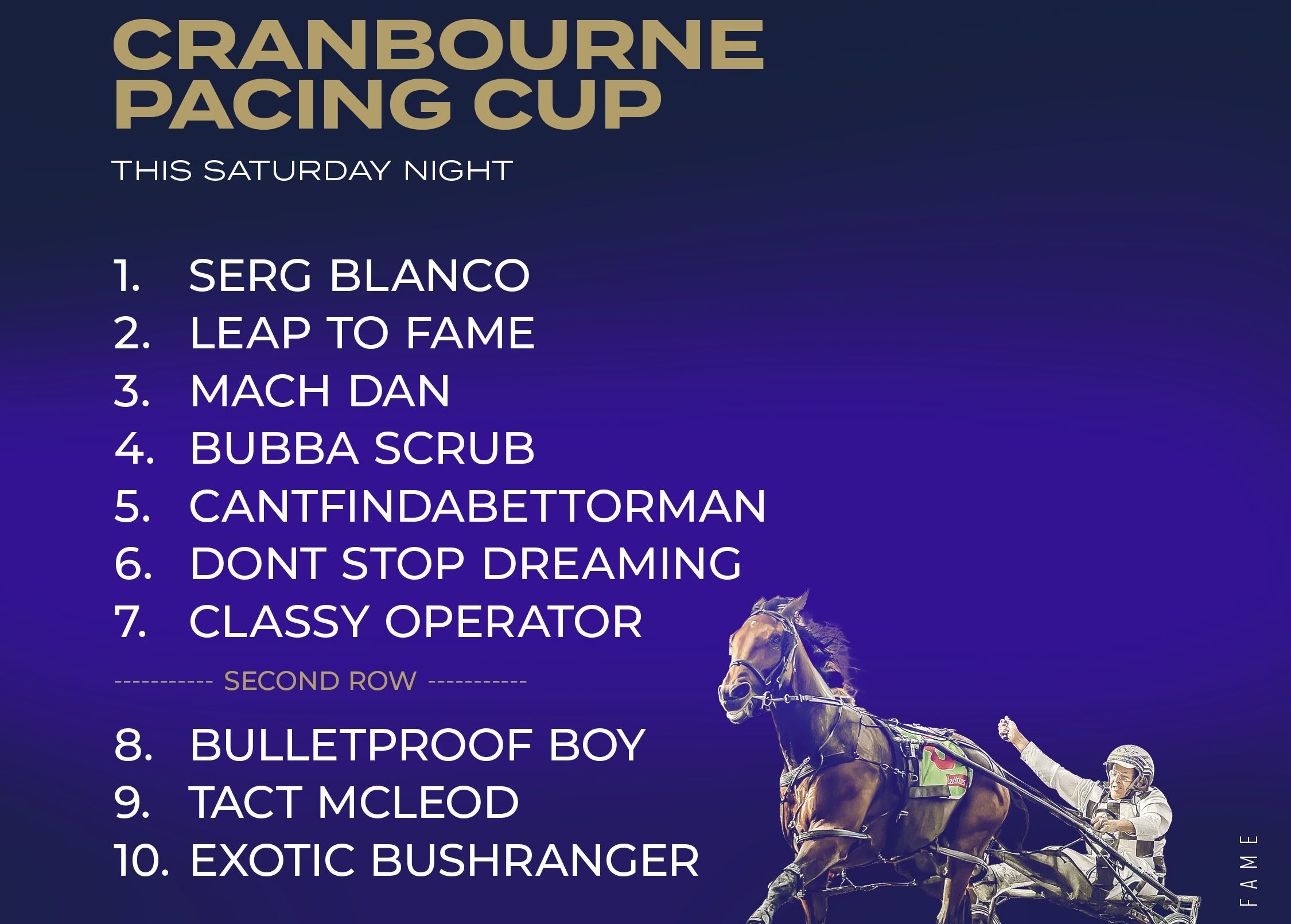 Purdon and Gath looking for a Cranbourne upset