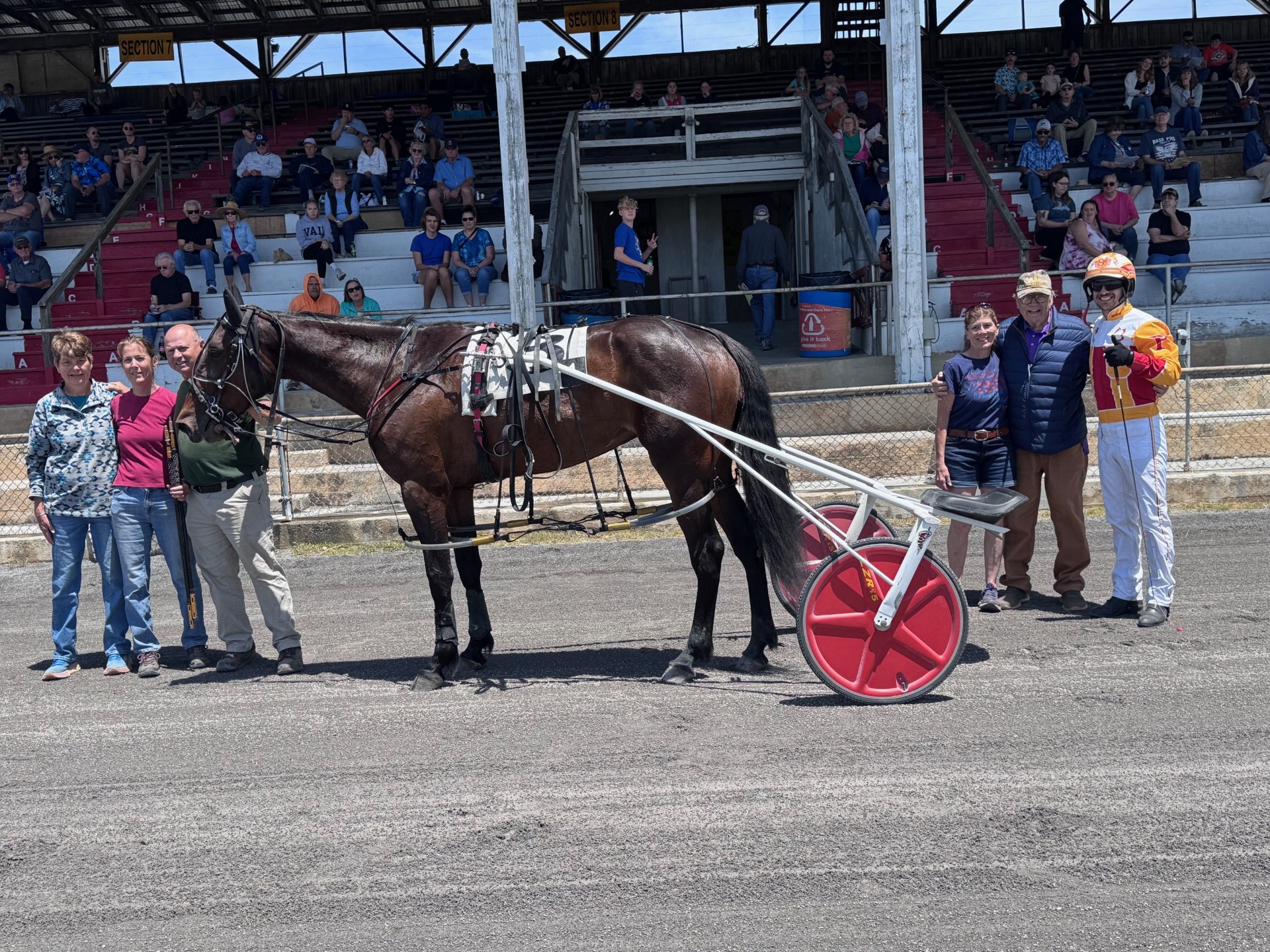 Sophomore Pacers & Trotters compete in Virginia Breeder's Elims 1