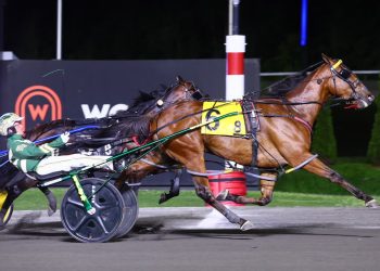 Brue Hanover strikes gold in $100,000 Mohawk Gold Cup