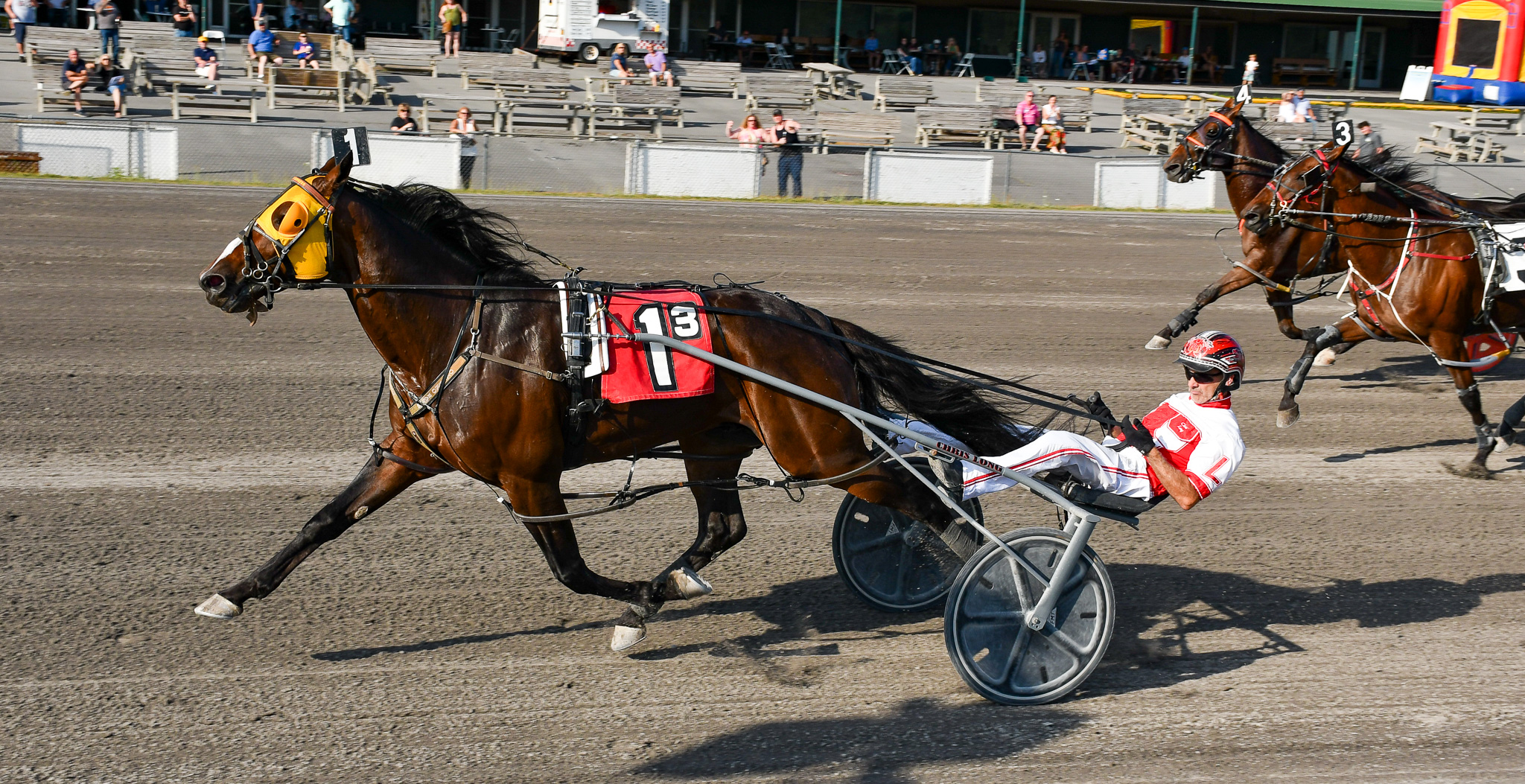 Syracuse Express front running win in feature 1