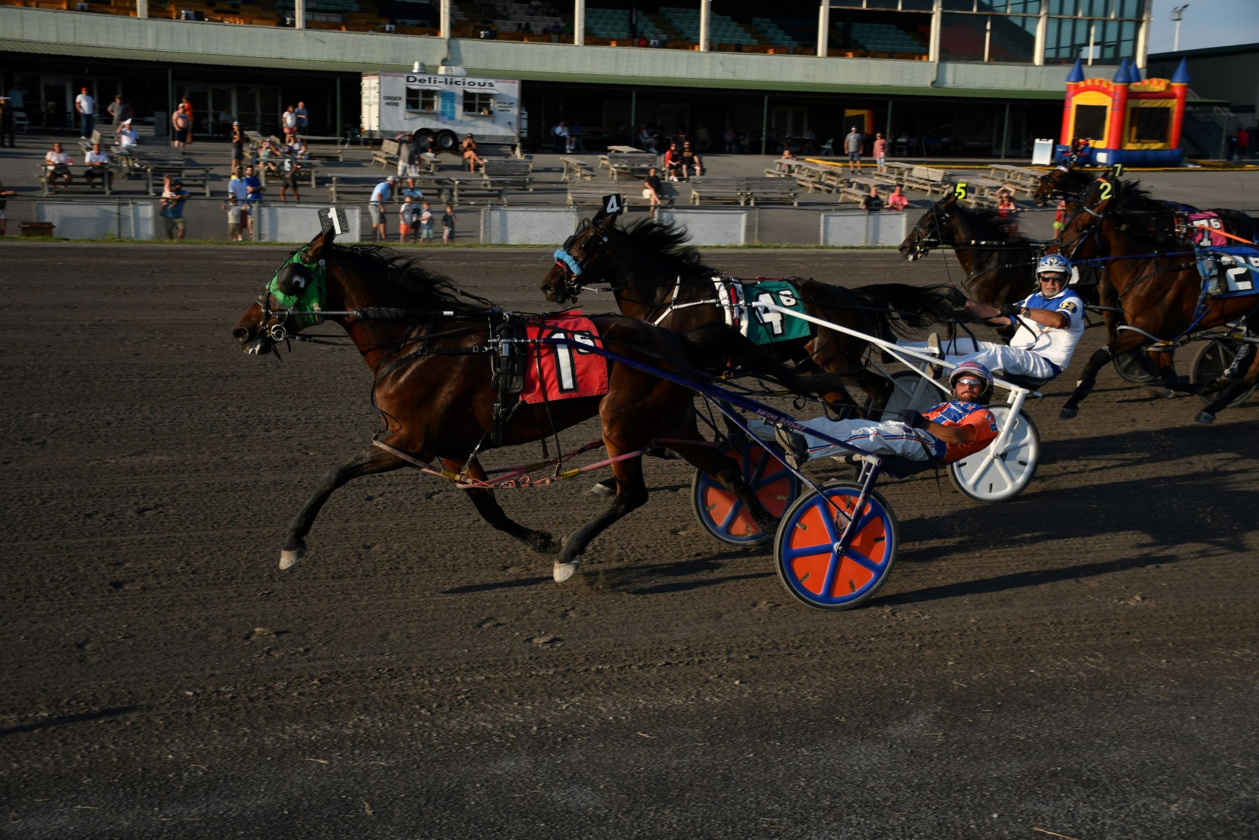 Huntsville gelding tracks down the winning post at Vernon 3