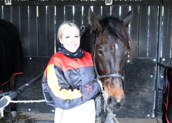 Champagne moment in Olivia’s first win