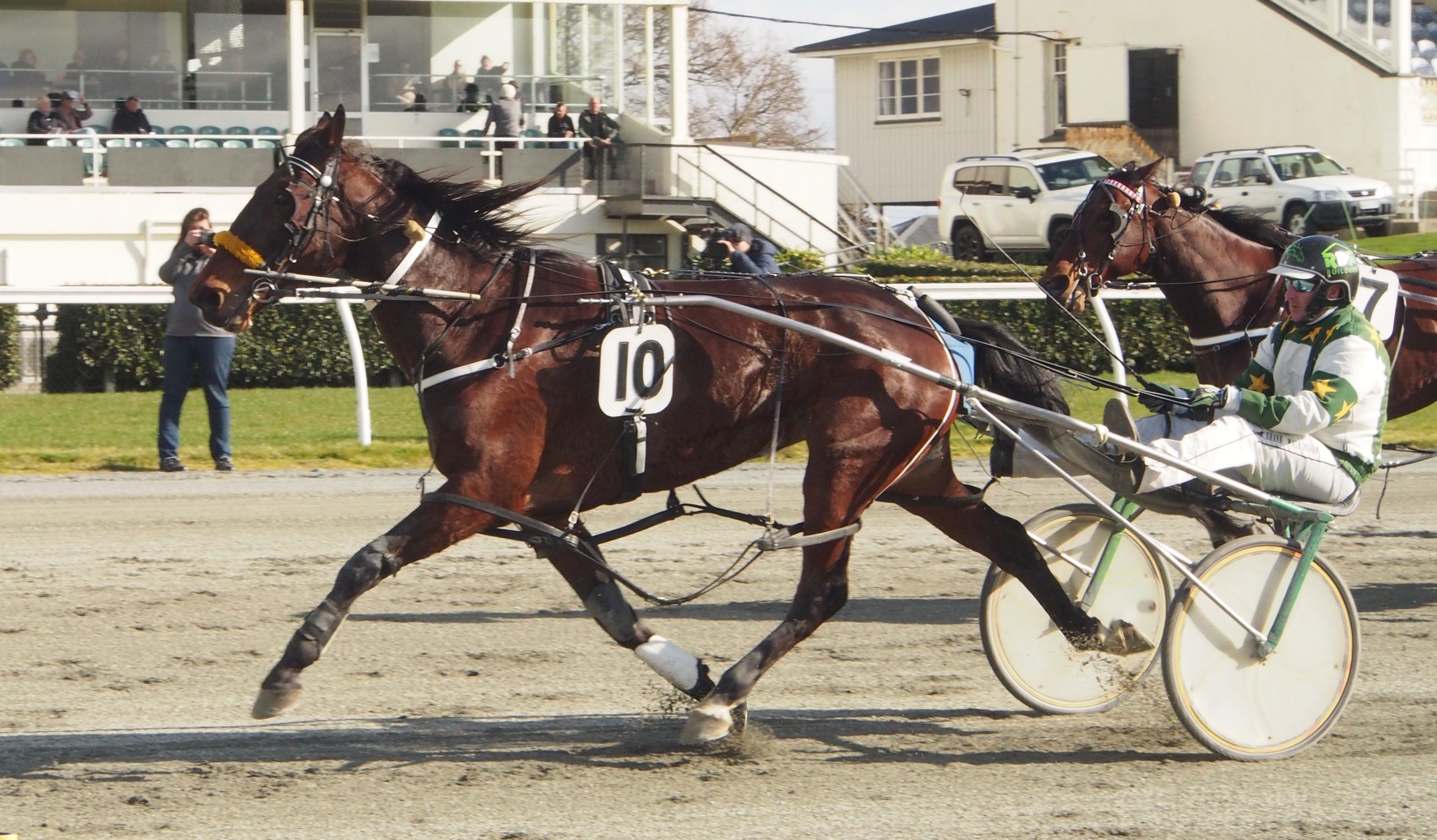 Doug jumps for Jenny Gump 1