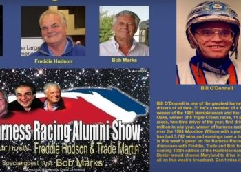 Bill O’Donnell on this week’s Harness Racing Alumni Show