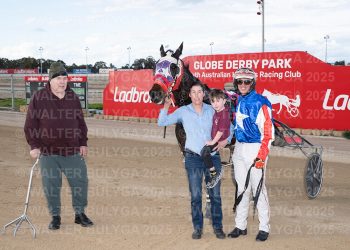 Breakthrough first training win with an old warrior