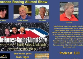 Don Tiger returns on the Harness Racing Alumni Show