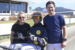 Elliott scores emotional first training win