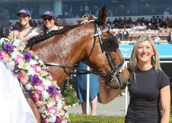 Emotion overflows after Australian filly dominates The Ascent