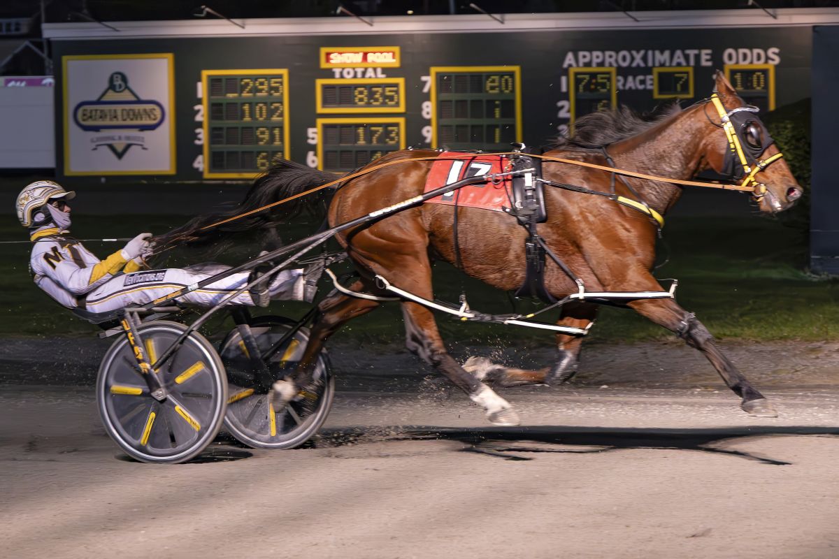 Drew Monti scores Saturday hat trick 1