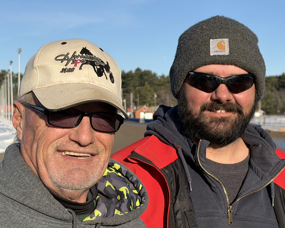 Cumberland track crew has ‘Can Do’ attitude 1 (1) BruceKilton (left) and Michael Bilodeau keep the races rolling at Cumberland (ChrisTully photo)