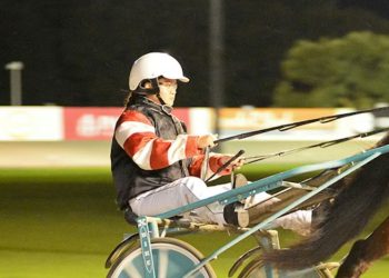 Holly Moralde Sands celebrates first career win