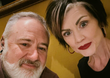 Photo of Chris Gooden and his wife Erin by Chris Gooden