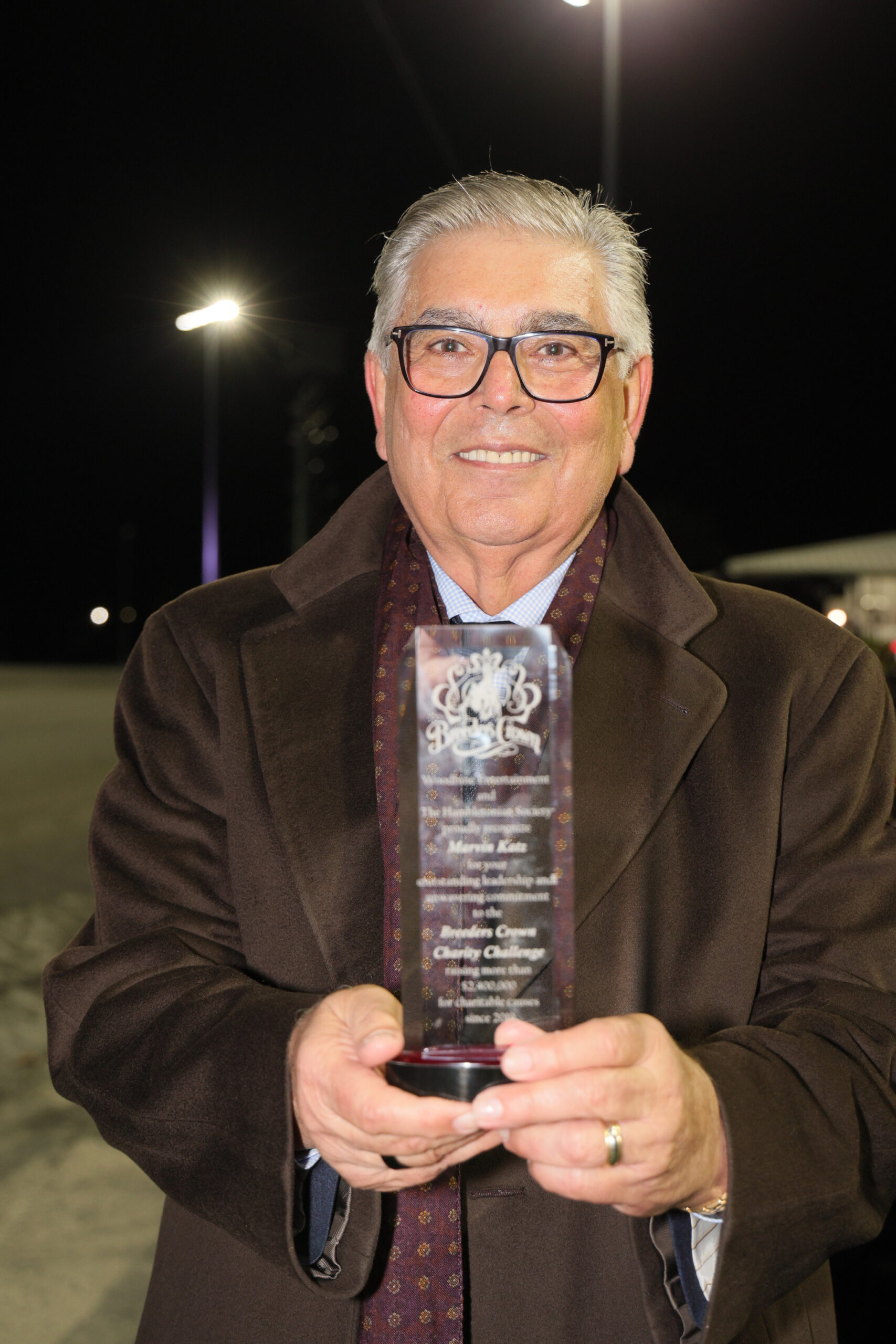 Marvin Katz from the 2025 Breeders Crown Charity Challenge at Woodbine Mohawk Park (Credit: New Image Media)
