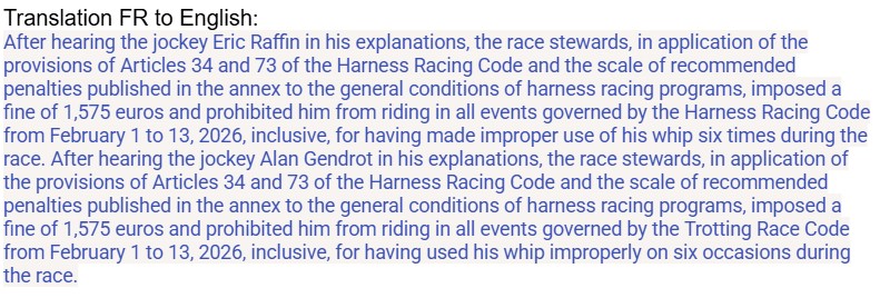 Karnac Wood, Lunella Leman Groupe Winners at Vincennes 5